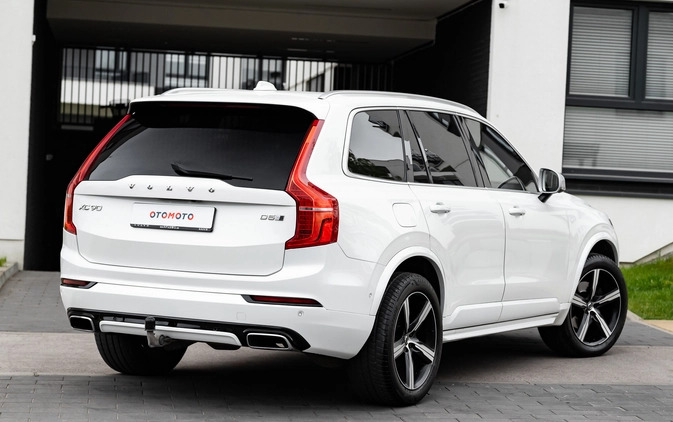 Volvo XC 90 cena 129900 przebieg: 220000, rok produkcji 2015 z Sędziszów małe 781